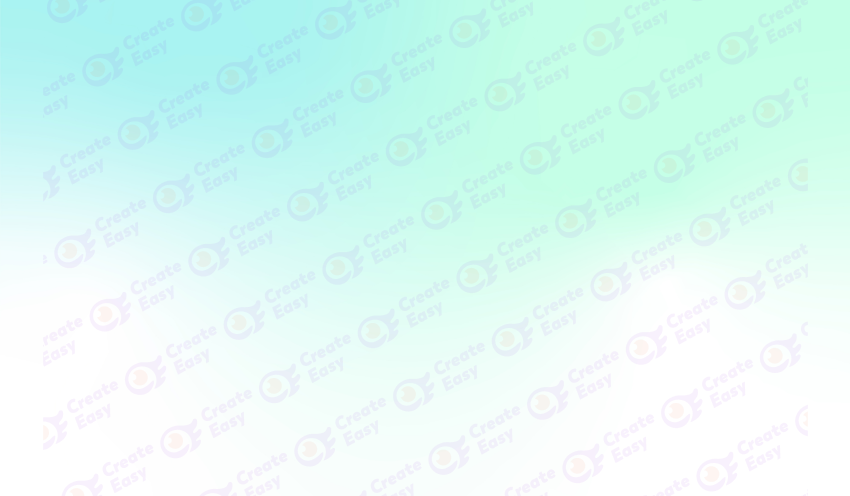 Marshmallow Dream Turquoise Color Gradient Defocused color background