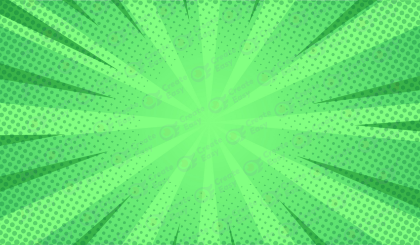 Green Comic color Background