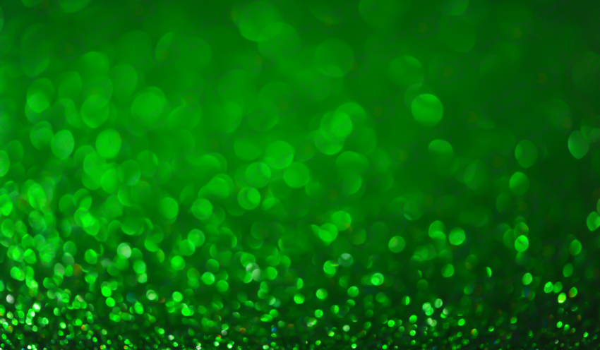 Green bokeh color texture background