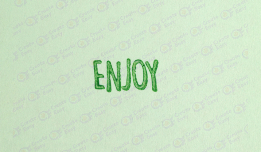 Enjoy Text color texture background