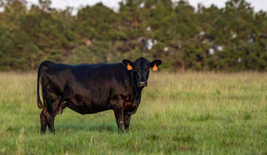 Aberdeen Angus color texture background