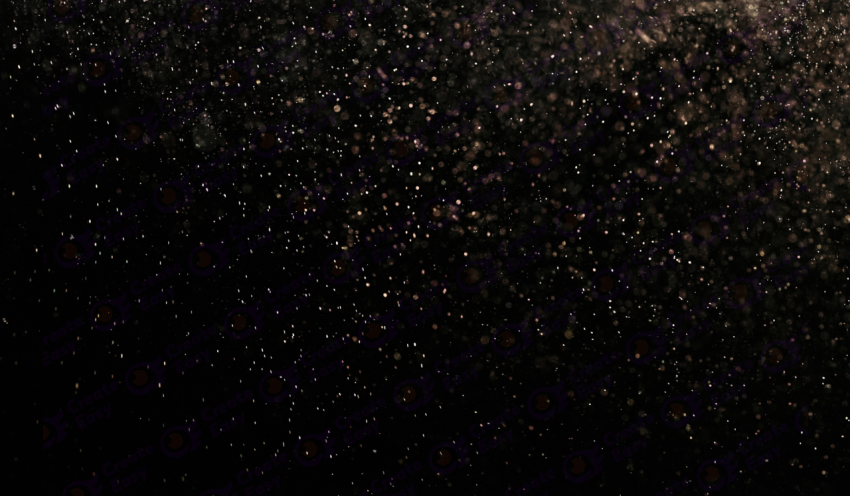 golden particles color background