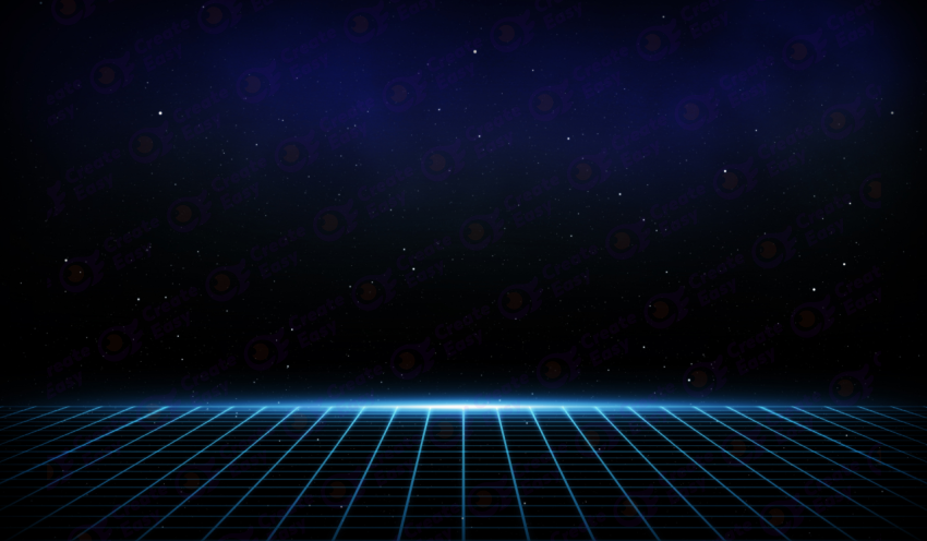 Blue Grid texture background