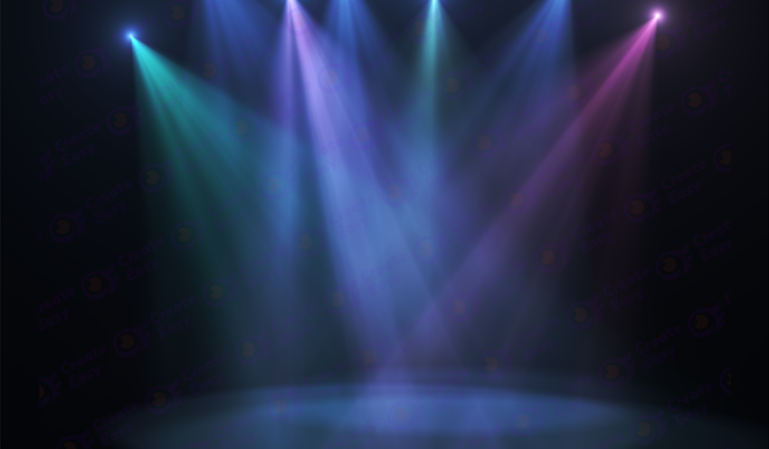Disco Lights color texture background