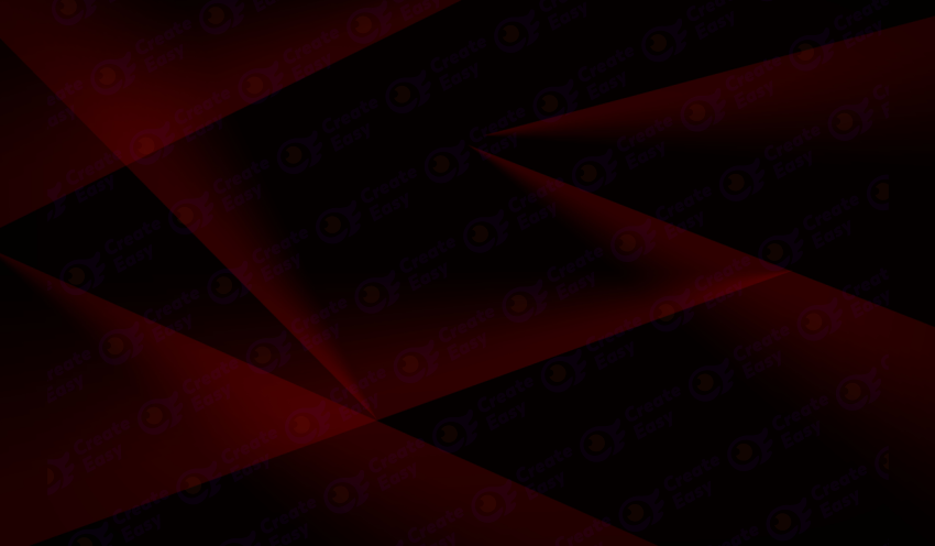 Red polygon background