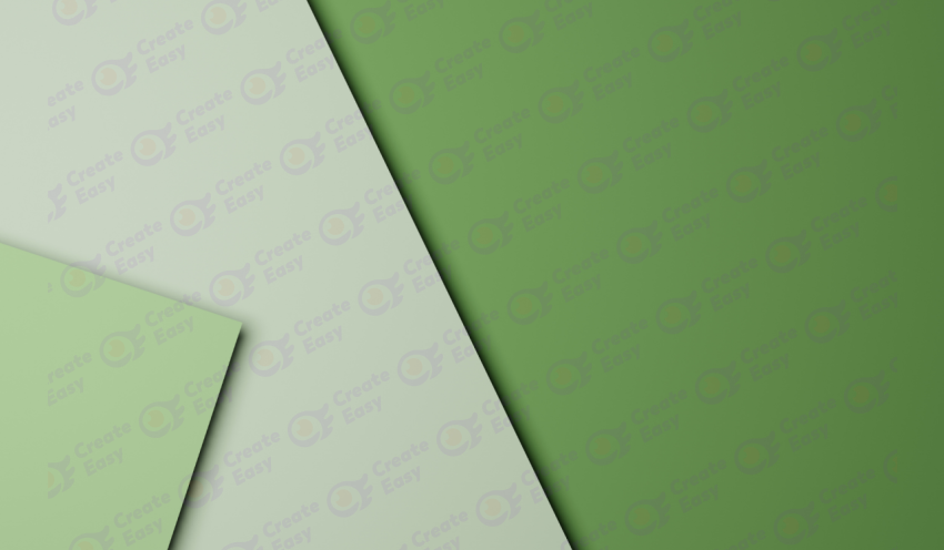 green papercut abstract color background