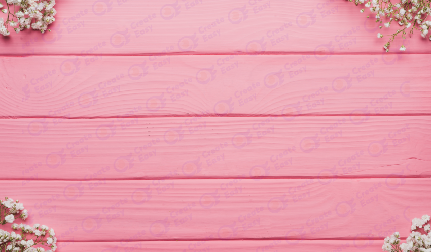 Pink Petaled Flowers Color texture Background