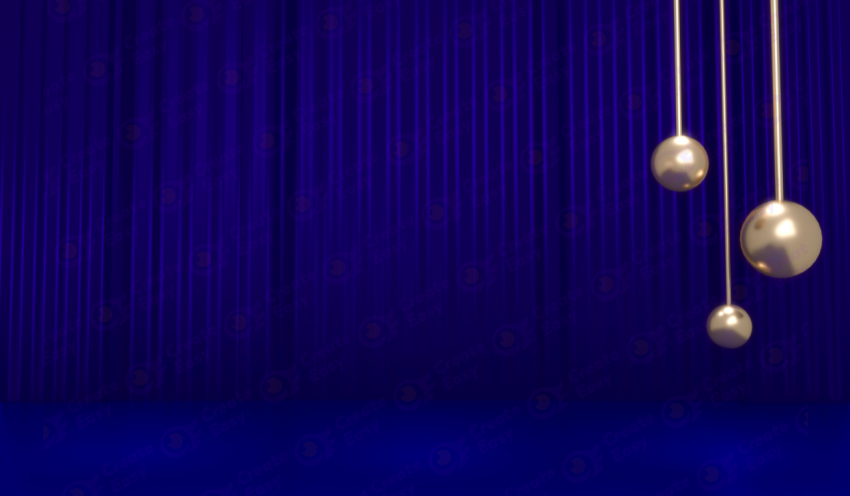 Blue and Gold Background