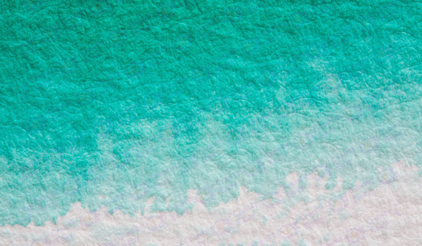 Splash Water On Blue Background