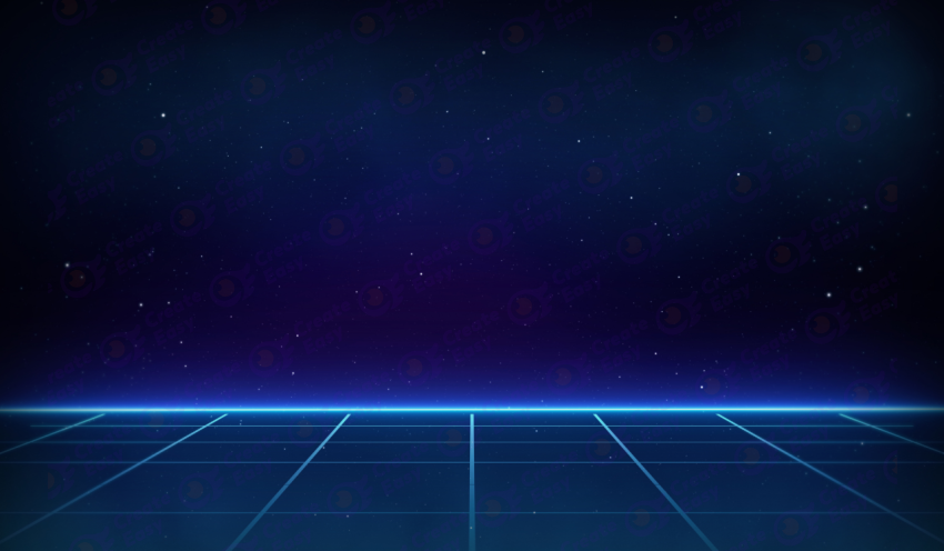 Retro Scifi Background