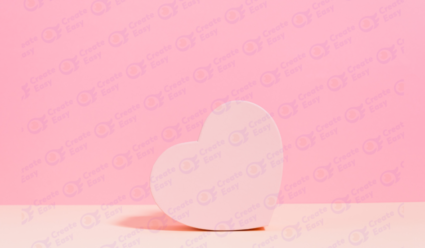 Pink Heart color texture background