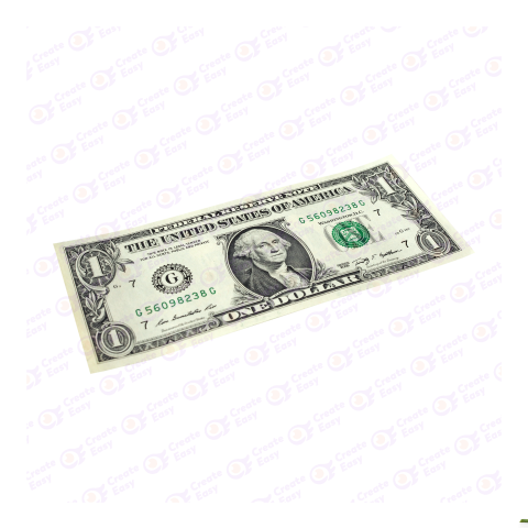 USA One Dollr Png