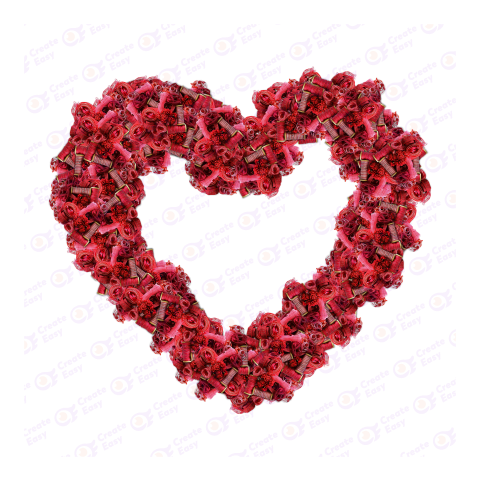 Heart love createeasy png