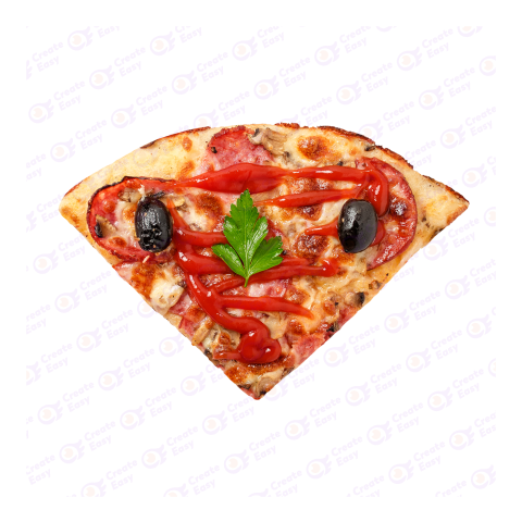 Pizza slice createeasy png