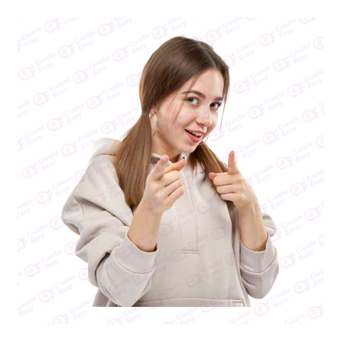 Girl createeasy png