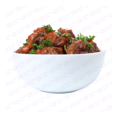 Chicken gravy with bowl createeasy png