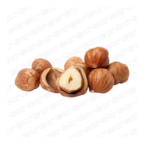 Organic hazelnuts createeasy png