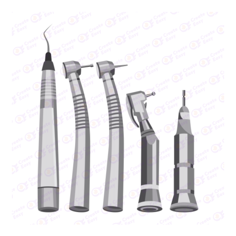 Dental tools createeasy png
