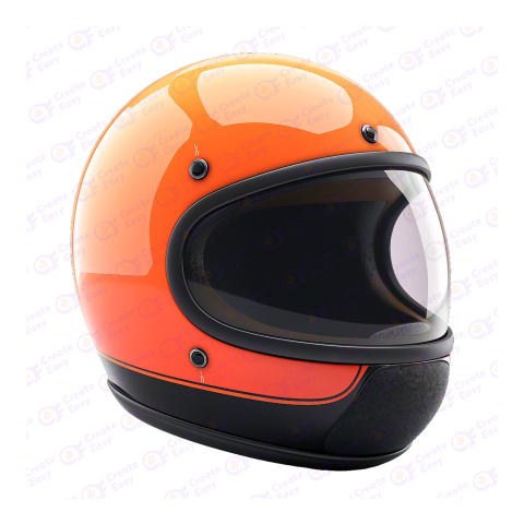 helmet with closed glass createeasy png
