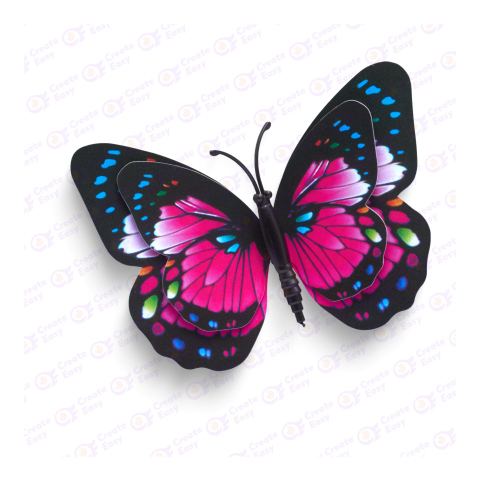 Butterfly multicolor createeasy png