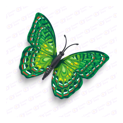 green butterfly reateeasy png