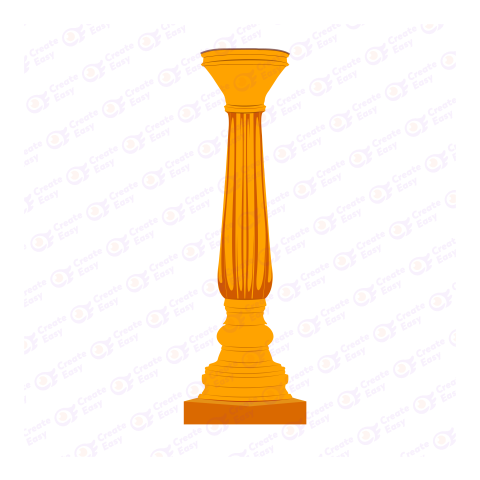 Pillar Vector art createeasy png
