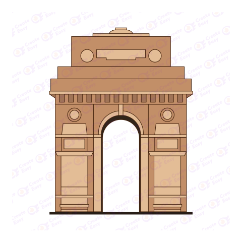 India gate vector art png