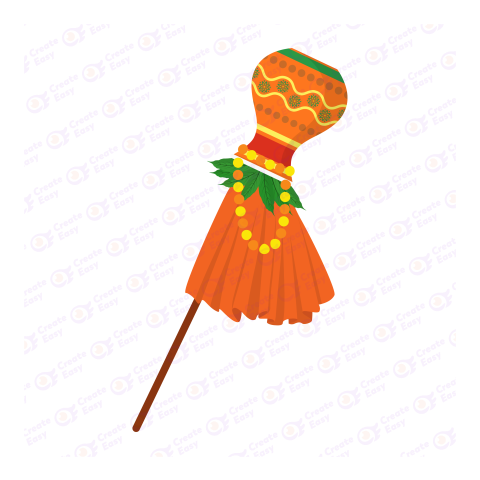 Ugadi vector art createeasy png