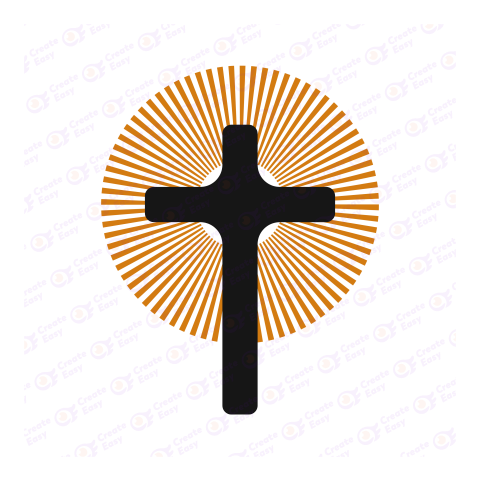 Jesus Christ cross vector createeasy png