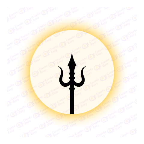 Soolam thirusulam vactor art createeasy png