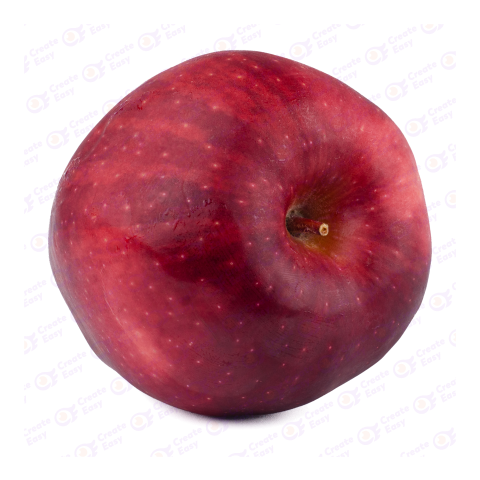 Apple side view image createeasy png