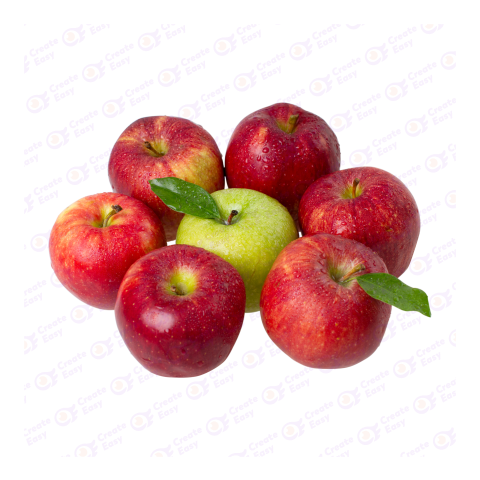 Bunch apple fruit createeasy png