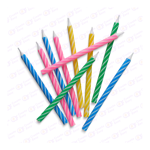 Birthday candles createeasy png