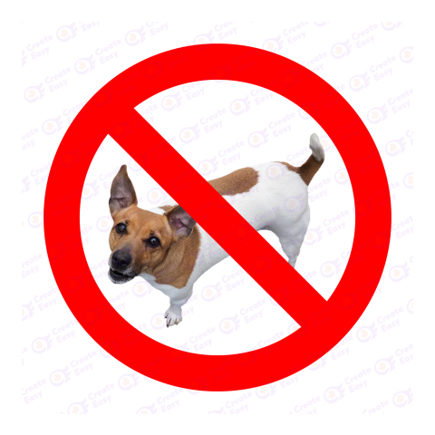 No Dogs Allowed png image