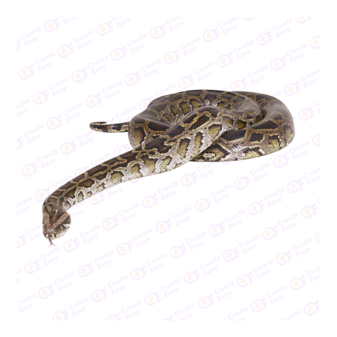 Dwarf Burmese python png image