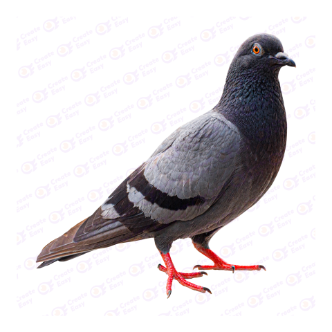 Feral pigeon png image
