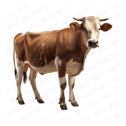 Brown Cow png image