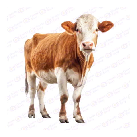 Brown Cow png image
