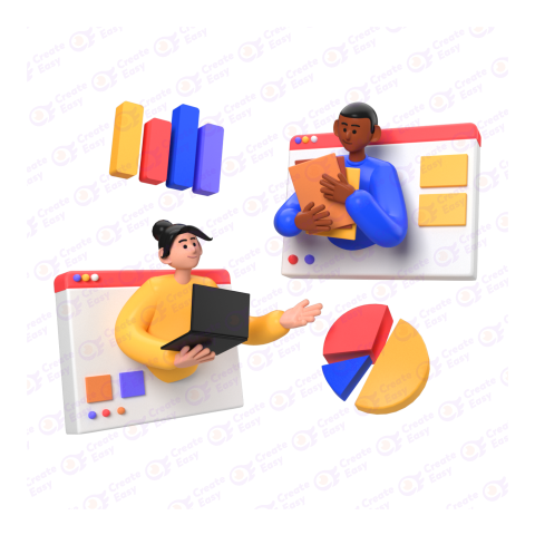 Intelligence Cycle free 3d png image