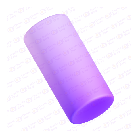Purple Cylinder free 3d png image
