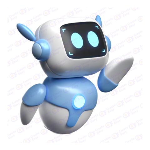 Astro Bot Robot 3d png image