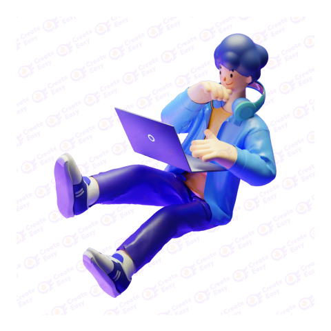 3D Character Pack free 3d png image