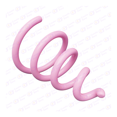 Spiral Stand free 3d png image