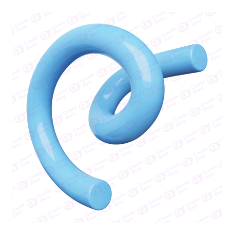 Spiral Stripe free 3d png image