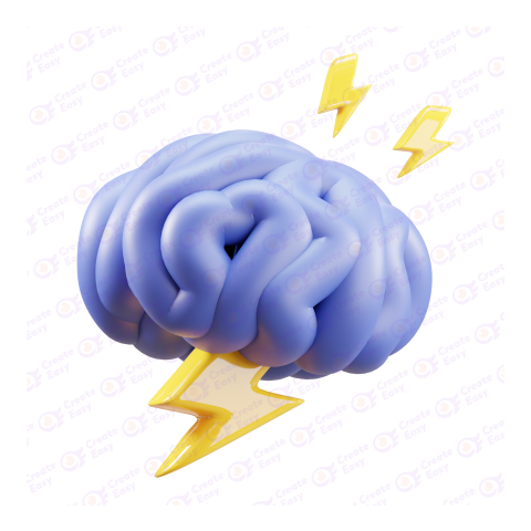Brainstorming free 3d png image