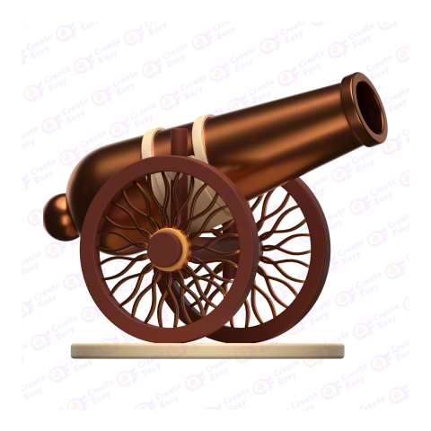 cannon free 3d png image
