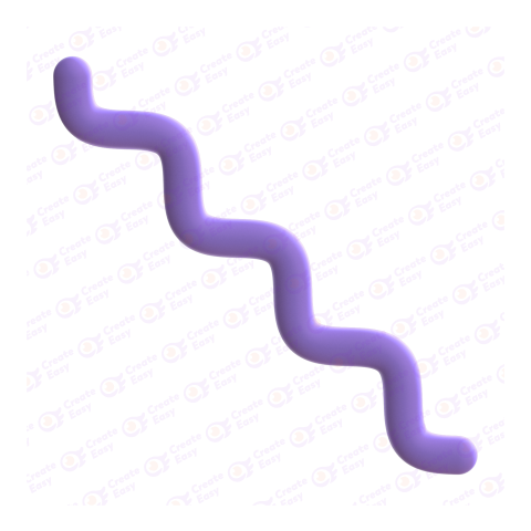 Spiral shap free 3d png image