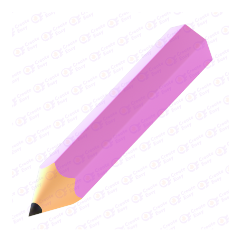 Pencil free 3d png image