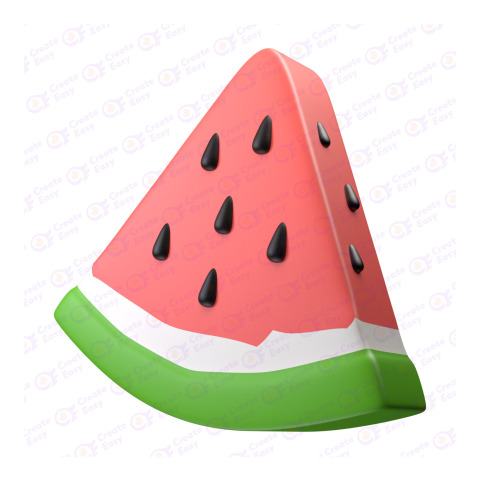 Watermelon free 3d png image