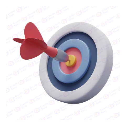 Dartboard free 3D png image